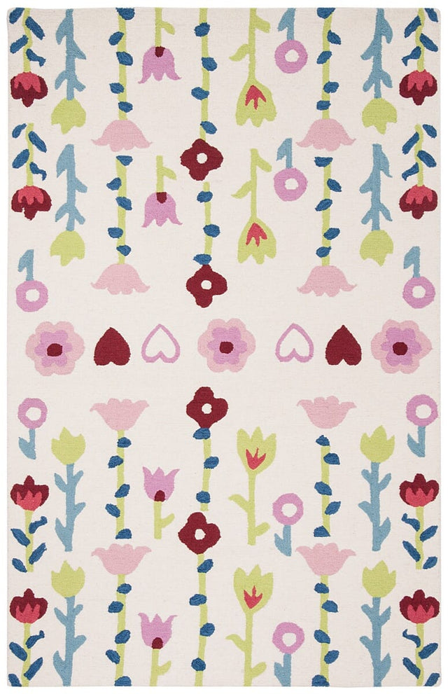 Safavieh Safavieh Kids Sfk918A Ivory / Pink Rugs.