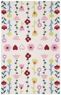 Safavieh Safavieh Kids Sfk918A Ivory / Pink Bohemian Area Rug