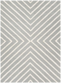 Safavieh Safavieh Kids Sfk920C Grey / Ivory Geometric Area Rug