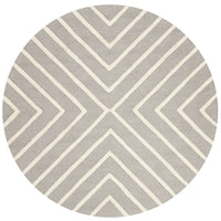 Safavieh Safavieh Kids Sfk920C Grey / Ivory Geometric Area Rug