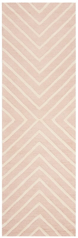 Safavieh Safavieh Kids Sfk920P Pink / Ivory Geometric Area Rug