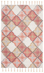 Safavieh Saffron Sfn102P Rust / Ivory Moroccan Area Rug