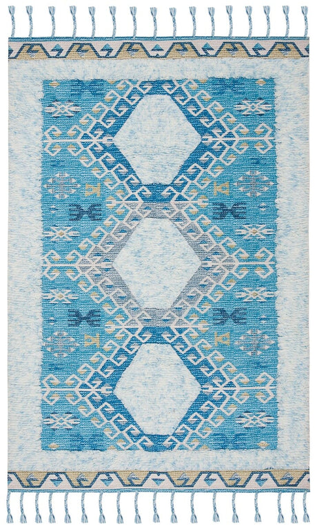 Safavieh Saffron Sfn103K Turquoise / Blue Rugs.