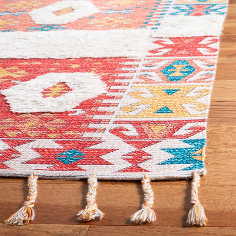 Safavieh Saffron Sfn105P Rust / Beige Rugs.