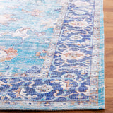 Safavieh Saffron Sfn201M Aqua / Navy Rugs.