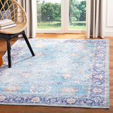 Safavieh Saffron Sfn201M Aqua / Navy Rugs.