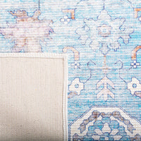 Safavieh Saffron Sfn201M Aqua / Navy Area Rug