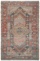 Safavieh Saffron Sfn507R Fuchsia / Blue Rugs.