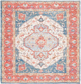 Safavieh Saffron Sfn508R Fuchsia / Blue Rugs.