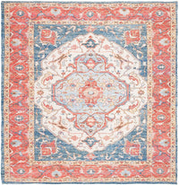 Safavieh Saffron Sfn508R Fuchsia / Blue Area Rug