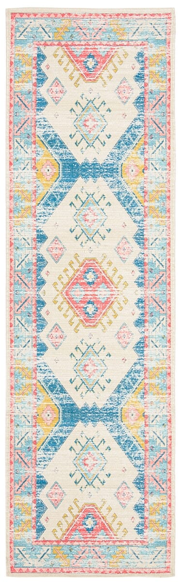 Safavieh Saffron Sfn509A Cream / Blue Area Rug