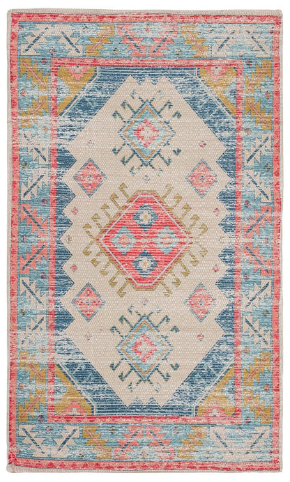 Safavieh Saffron Sfn509A Cream / Blue Area Rug