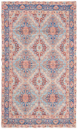 Safavieh Saffron Sfn510M Blue / Rust Rugs.