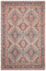 Safavieh Saffron Sfn510M Blue / Rust Rugs.