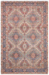 Safavieh Saffron Sfn510M Blue / Rust Area Rug