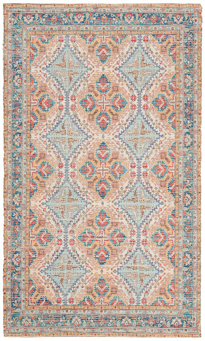 Safavieh Saffron Sfn511P Rust / Blue Area Rug