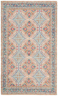 Safavieh Saffron Sfn511P Rust / Blue Area Rug