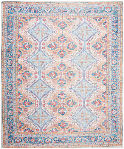 Safavieh Saffron Sfn511P Rust / Blue Area Rug