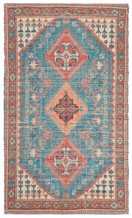 Safavieh Saffron Sfn512N Navy / Red Rugs.