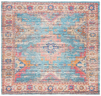 Safavieh Saffron Sfn513P Rust / Blue Area Rug