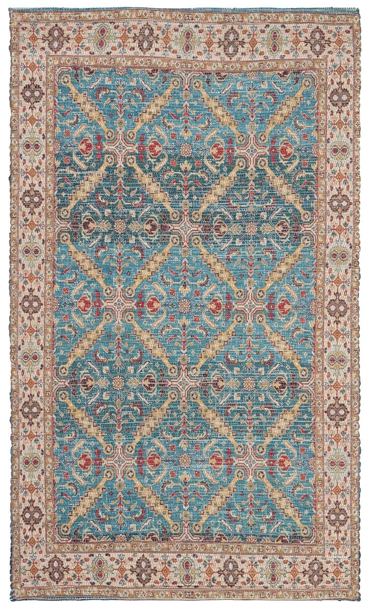 Safavieh Saffron Sfn514N Navy / Creme Area Rug