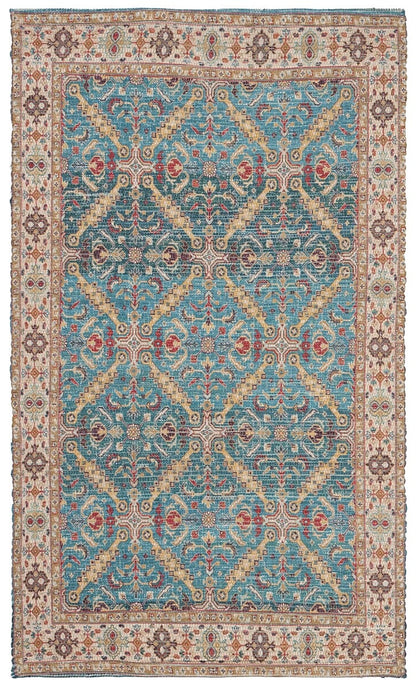 Safavieh Saffron Sfn514N Navy / Creme Area Rug