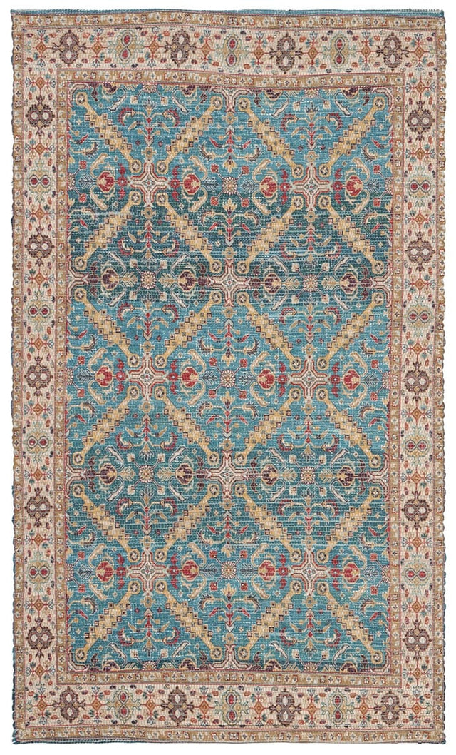 Safavieh Saffron Sfn514N Navy / Creme Rugs.