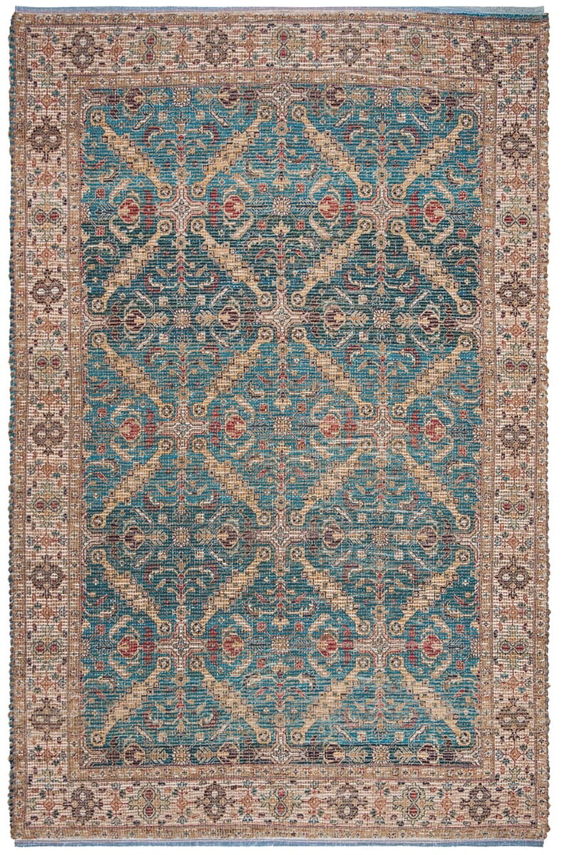 Safavieh Saffron Sfn514N Navy / Creme Area Rug