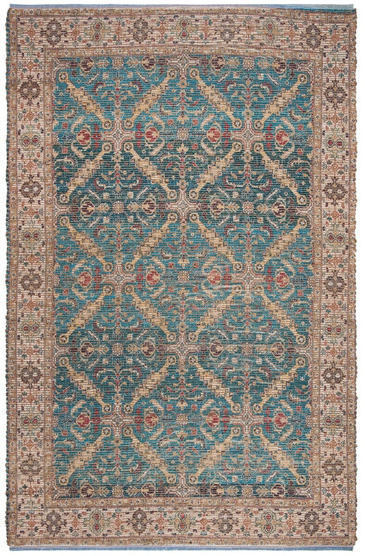 Safavieh Saffron Sfn514N Navy / Creme Area Rug