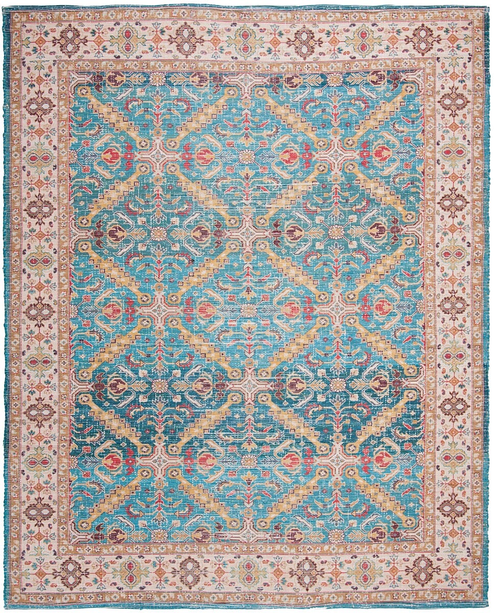 Safavieh Saffron Sfn514N Navy / Creme Rugs.