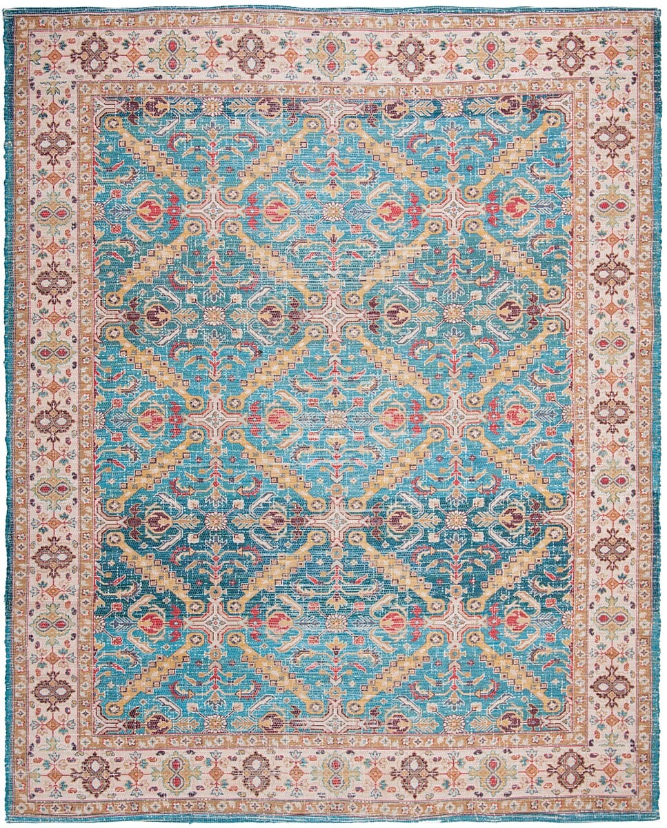 Safavieh Saffron Sfn514N Navy / Creme Area Rug