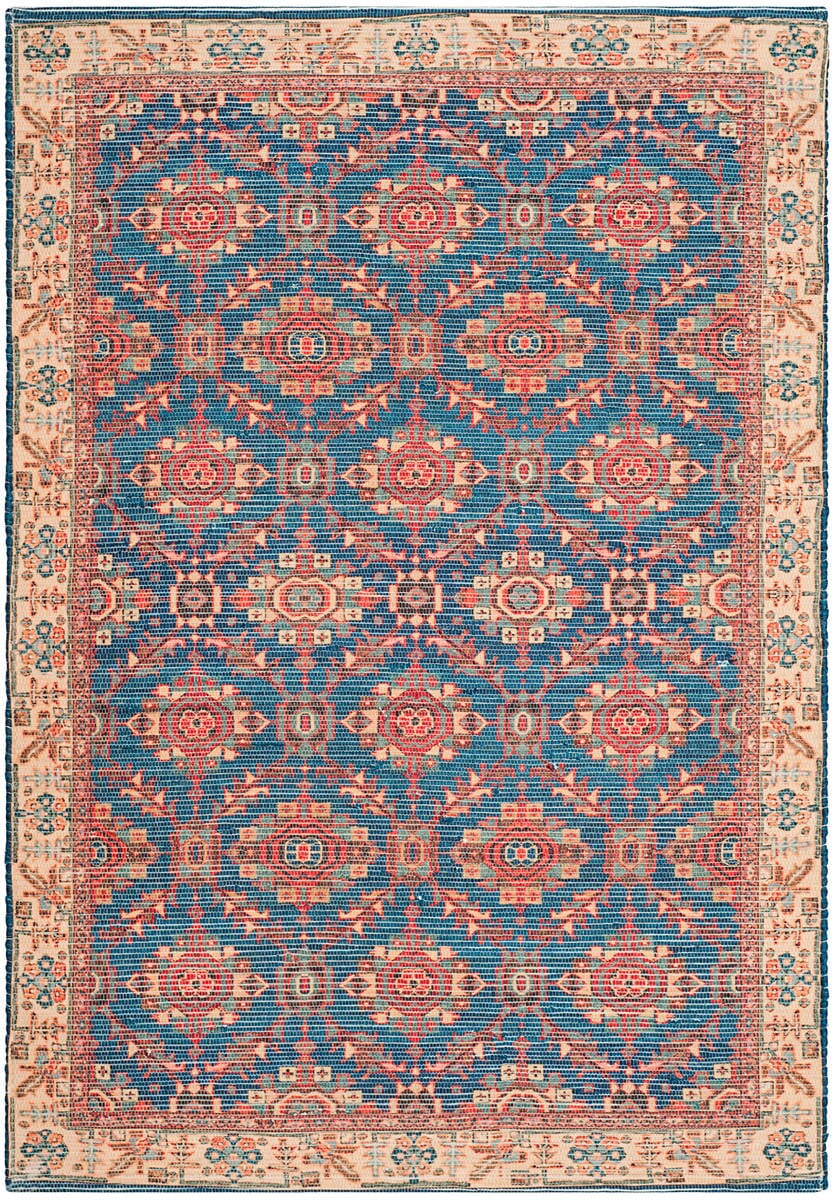 Safavieh Saffron Sfn539N Navy / Beige Area Rug