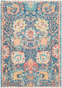 Safavieh Saffron Sfn542M Blue / Orange Rugs.