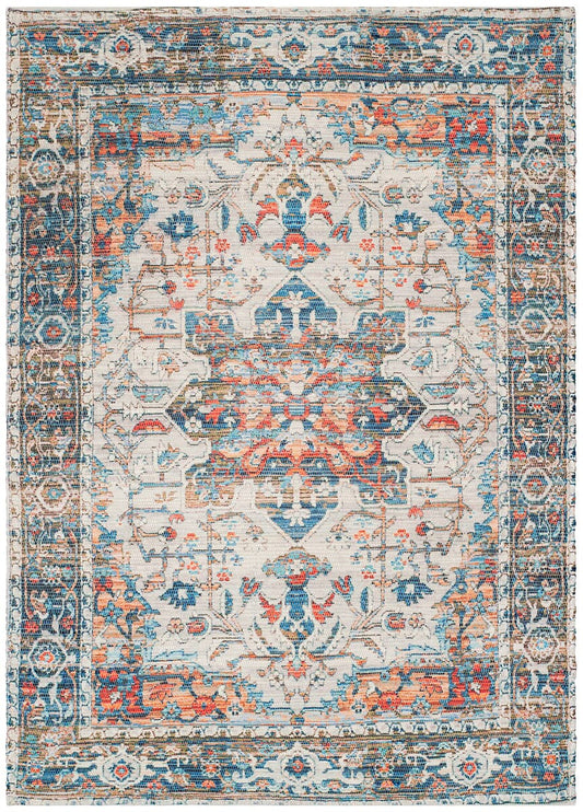 Safavieh Saffron Sfn543F Grey / Blue Vintage / Distressed Area Rug