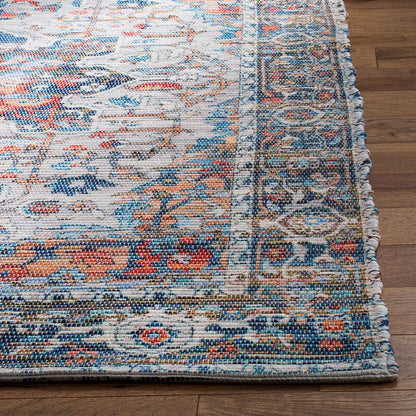 Safavieh Saffron Sfn543F Grey / Blue Vintage / Distressed Area Rug