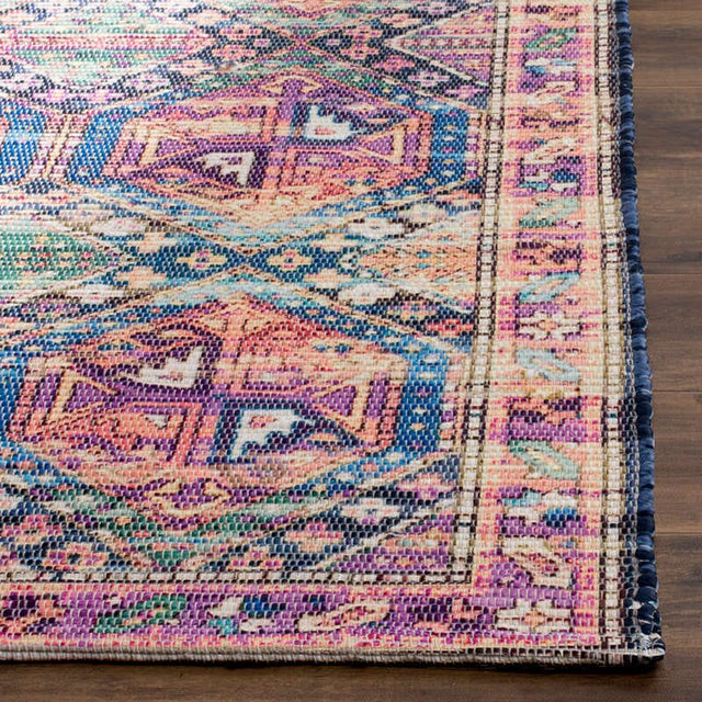 Safavieh Saffron Sfn544V Purple / Blue Rugs.