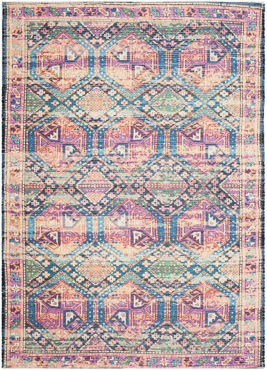 Safavieh Saffron Sfn544V Purple / Blue Vintage / Distressed Area Rug