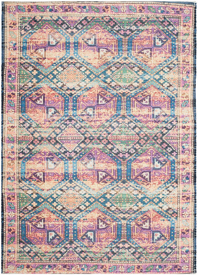 Safavieh Saffron Sfn544V Purple / Blue Rugs.