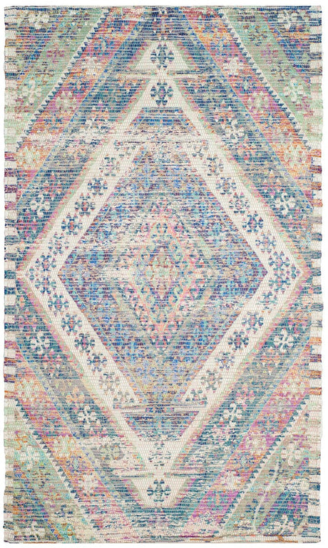 Safavieh Saffron Sfn558A Royal Blue/Fuchsia Rug.