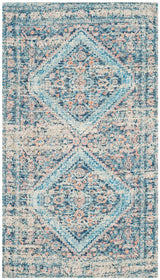 Safavieh Saffron Sfn577A Blue/Turquoise Rug.