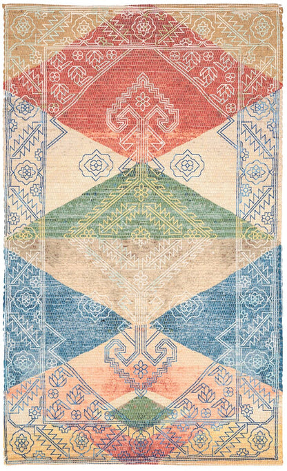 Safavieh Saffron Sfn593A Multi Southwestern Area Rug