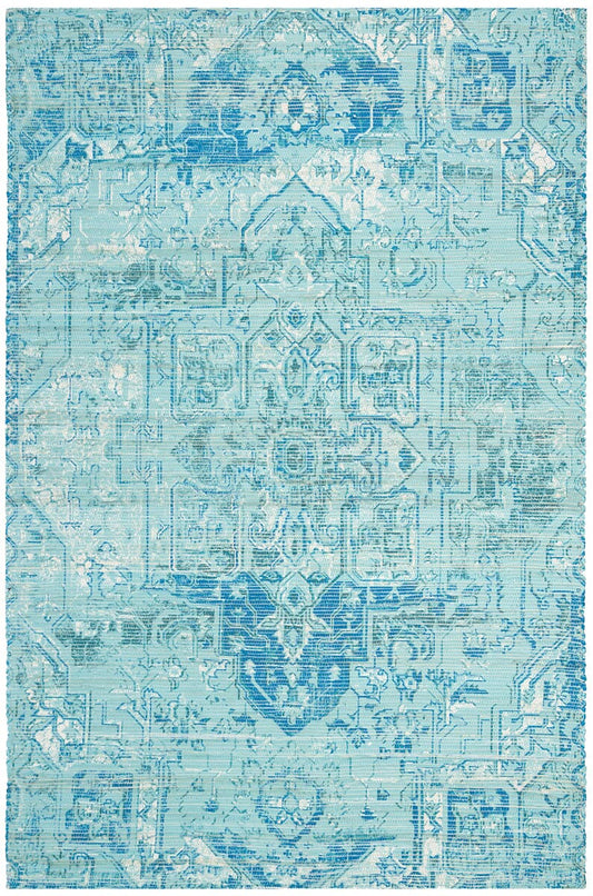 Safavieh Saffron Sfn621J Aqua / Blue Vintage / Distressed Area Rug