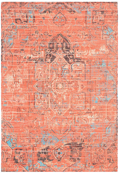 Safavieh Saffron Sfn621P Rust / Blue Rugs.