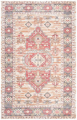Safavieh Saffron Sfn651B Beige / Red Rugs.