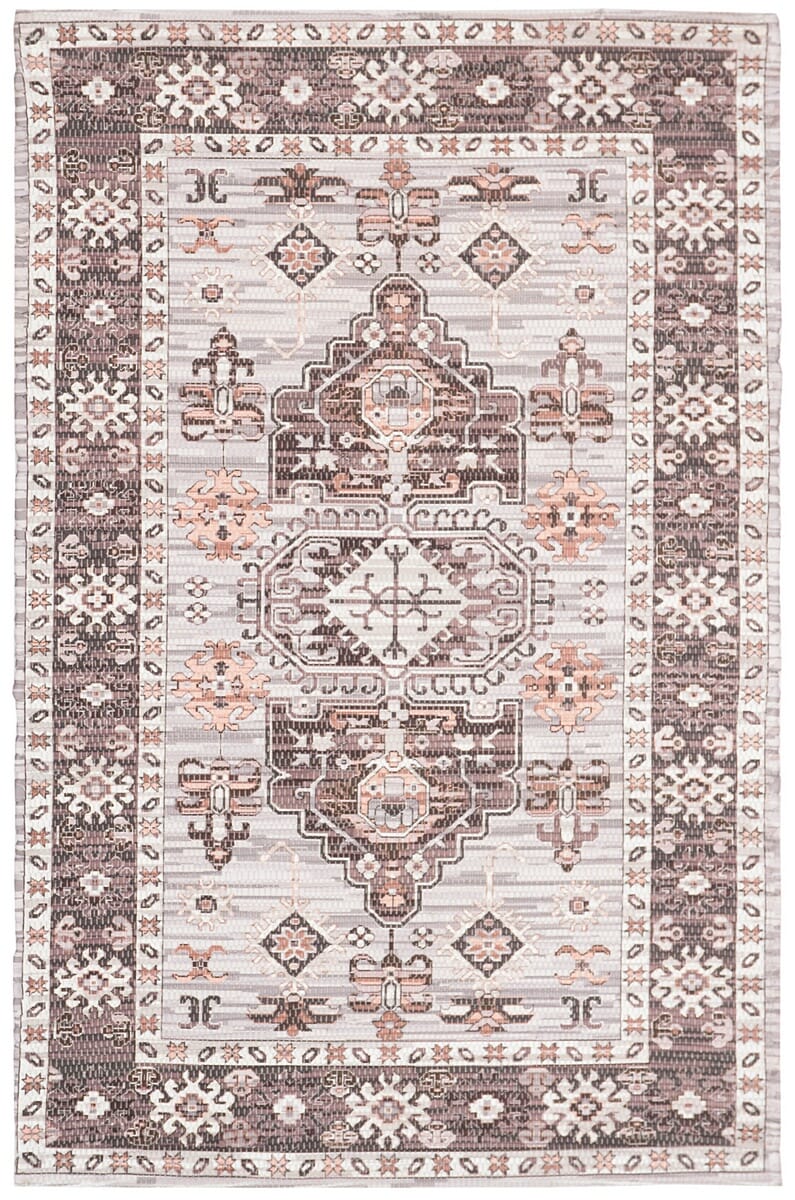 Safavieh Saffron Sfn651E Taupe / Ivory Area Rug