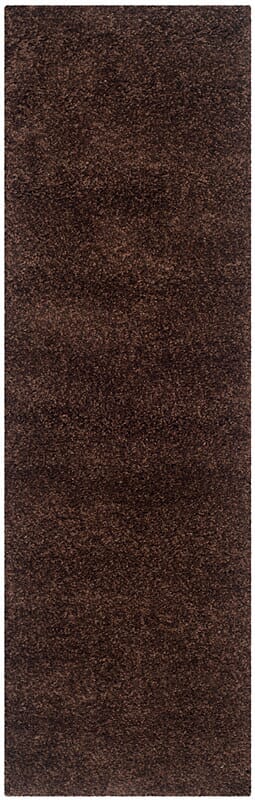 Safavieh California Shag Sg151-2727 Brown Shag Area Rug