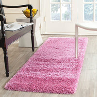 Safavieh California Shag Sg151-3232 Pink Shag Area Rug