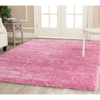 Safavieh California Shag Sg151-3232 Pink Shag Area Rug