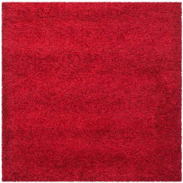 Safavieh California Shag Sg151-4040 Red Rugs.