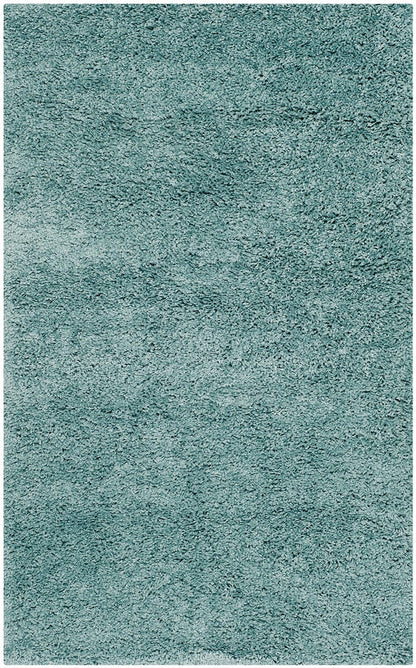 Safavieh California Shag Sg151-6060 Light Blue Shag Area Rug